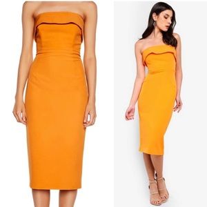 SALE Bardot Georgia Dress in Mandarin size 4
